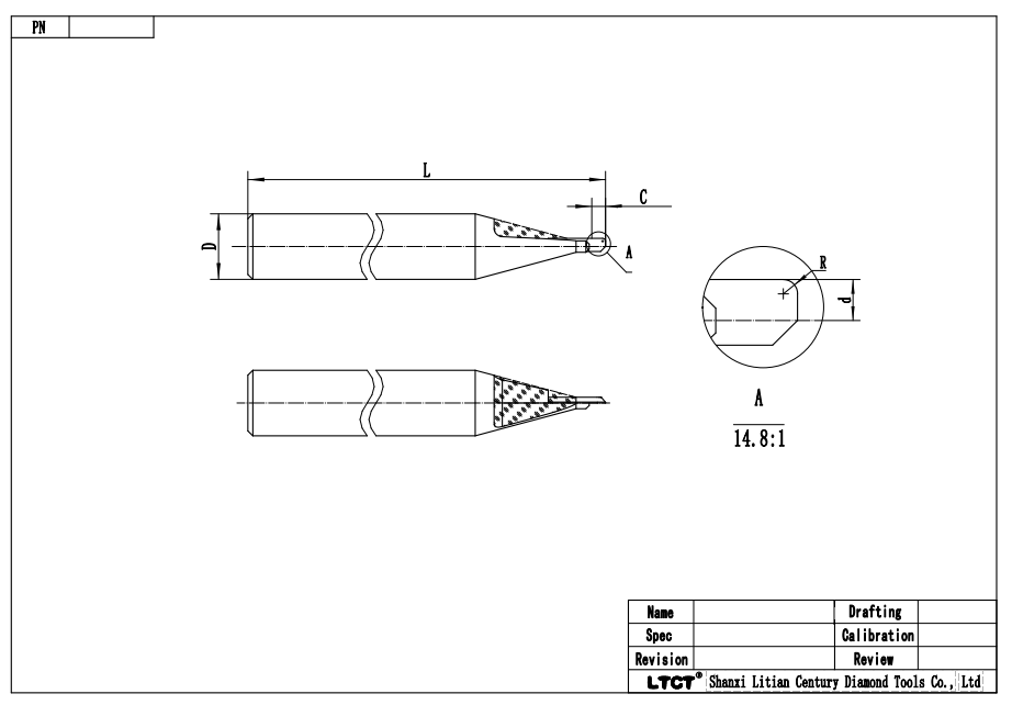Diamond Micro-Diameter End Milling Tools